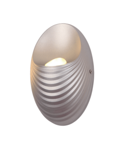 SHELL АПЛИК LED 5W/ 500lm/ 4000K СРЕБРИСТО СИВО