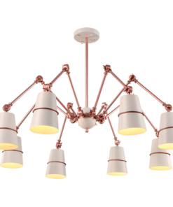 SPIDER ПОЛИЛЕЙ 8XE27 БЯЛ