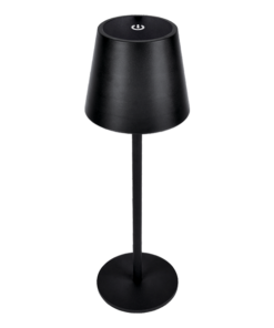 ZARA ДИМИРАЩА НАСТОЛНА ЛАМПА 3W С БАТЕРИЯ IP44, ЧЕРЕН