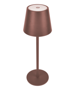 ZARA ДИМИРАЩА НАСТОЛНА ЛАМПА 3W С БАТЕРИЯ IP44, МЕД
