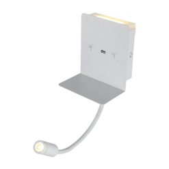 LED ЛАМПА ЗА СТЕНА 6W 3000K БЯЛА