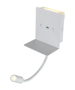 LED ЛАМПА ЗА СТЕНА 6W 3000K БЯЛА