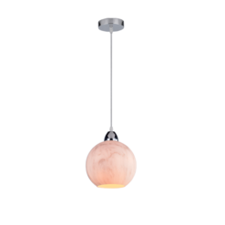 MARBLE-1A ПЕНДЕЛ 1XE27 БЯЛ D200mm