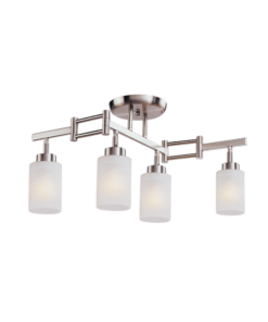 SARA ПОЛИЛЕЙ 4XE27 САТЕН НИКЕЛ