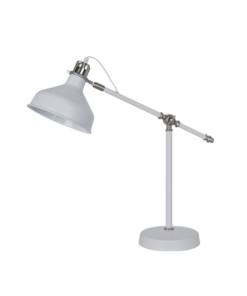 JOHN НАСТОЛНА ЛАМПА 1XE27 БЯЛА H600mm