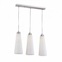 KAREN ПЕНДЕЛ 3XE27 САТИНИРАН НИКЕЛ L500XH800mm