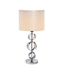 MAYA НАСТОЛНА ЛАМПА 1XE27 ХРОМ D300XH620mm