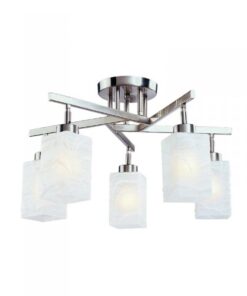 ALICE ПОЛИЛЕЙ 5XE27 САТЕН НИКЕЛ