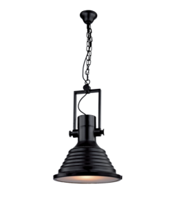 BERLIN-1B ПЕНДЕЛ 1XE27 ЧЕРЕН D360mm