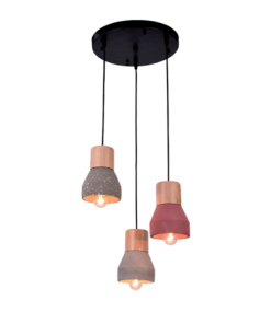 MAJESTIC ПЕНДЕЛ 3XE27 МНОГОЦВЕТЕН