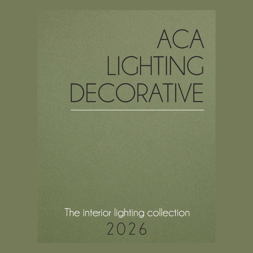 Каталог ACA Lighting Decorative 2026 интериорно осветление