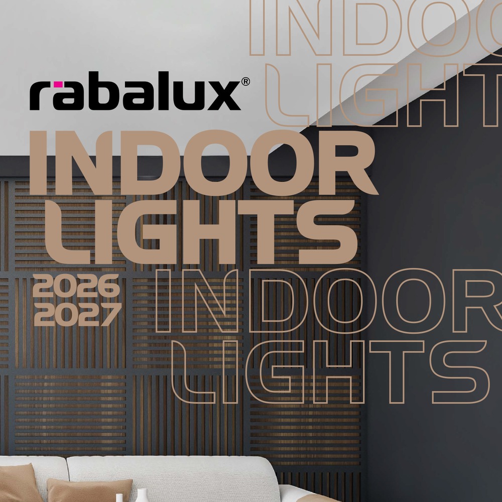 Каталог Rabalux Indoor Lights 2026-2027 осветление за интериор