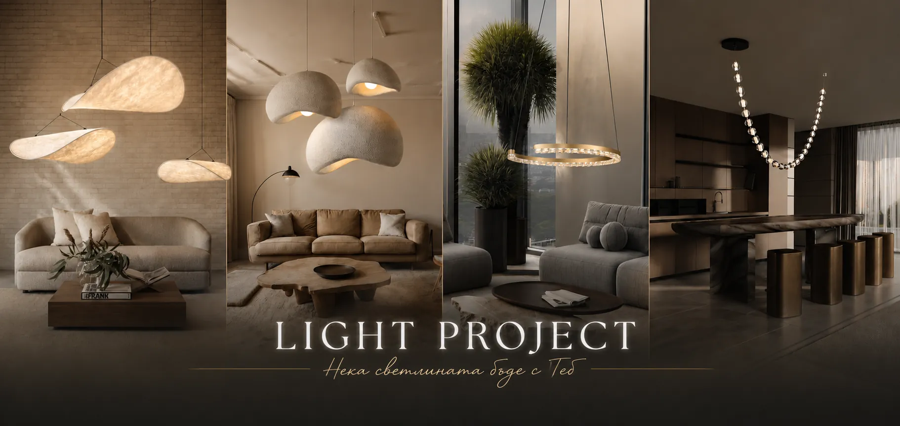 Модерни осветителни тела в интериор – полилеи и пендели от Light Project