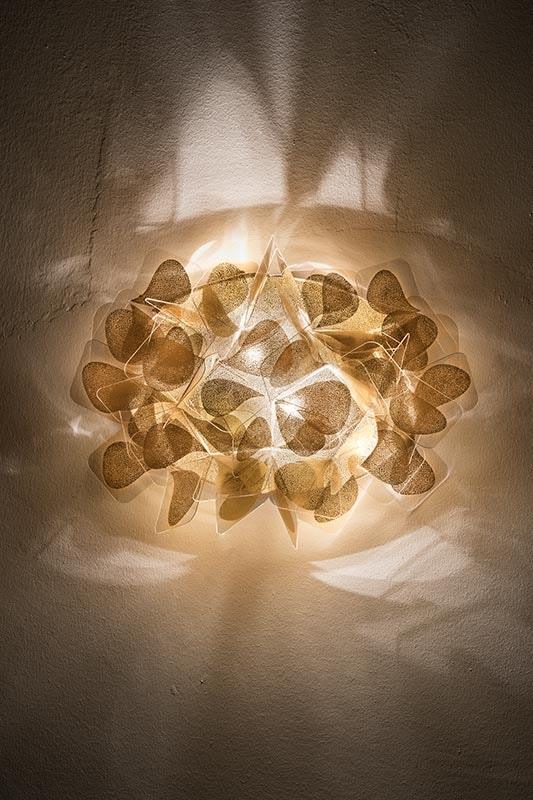 Аплик SLAMP CLIZIA бял в дневна