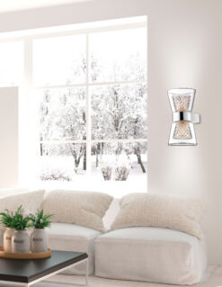 Аплик Nova Luce BOCCALE 1300301312 хром в интериор