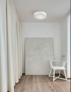 Луна за външен монтаж Nova Luce BONA 41880401 бял
