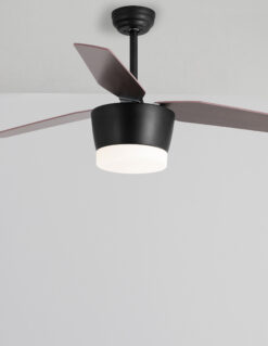 Вентилатор Nova Luce MONSOON 5260251 черен детайл 3