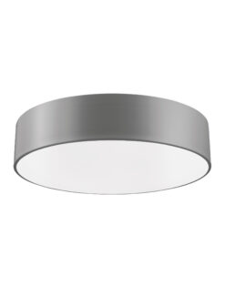 Плафониера Nova Luce FINEZZA 550404 сив
