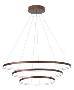 Полилей Nova Luce FERROL 6265004 кафяв в интериор