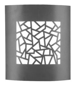 Фасаден аплик Nova Luce ZENITH 713212 бял детайл 2