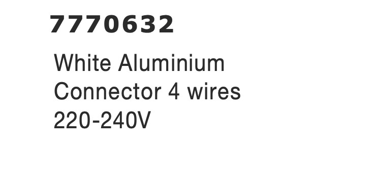 Конектор Nova Luce 4-WIRES TRACK 7770632 бял детайл 2