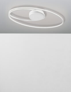 Плафониера Nova Luce VIARREGIO 8101204 бял детайл 2