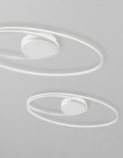 Плафониера Nova Luce VIARREGIO 8101204 бял детайл 5