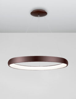 Полилей Nova Luce ALBI 8105608 кафяв в интериор