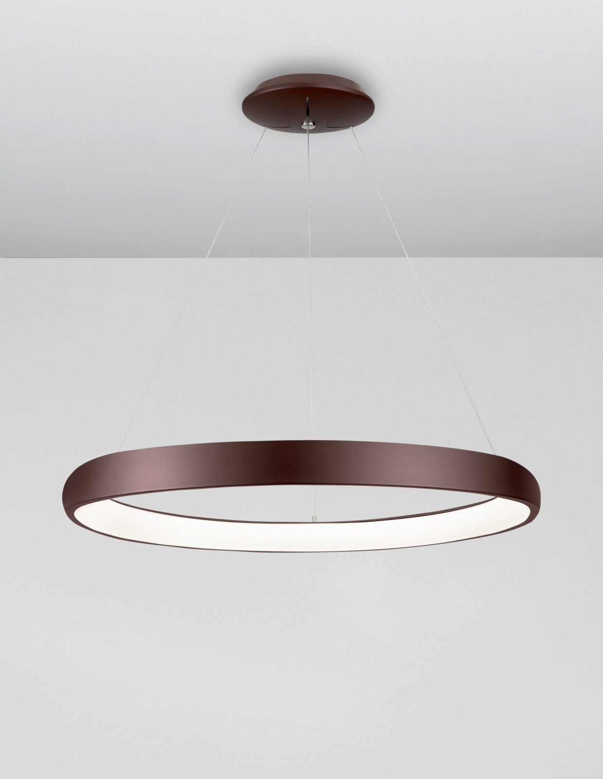 Полилей Nova Luce ALBI 8105608 кафяв в интериор