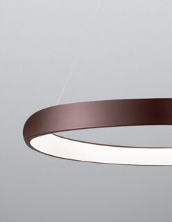 Полилей Nova Luce ALBI 8105608 кафяв детайл 2