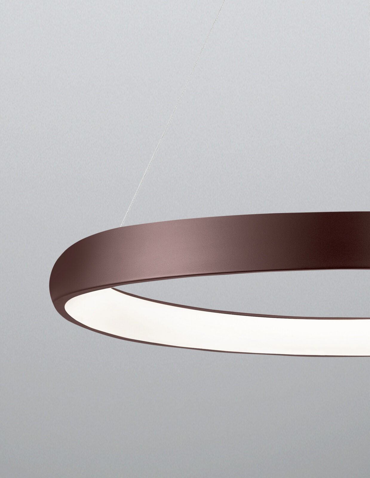 Полилей Nova Luce ALBI 8105608 кафяв детайл 2