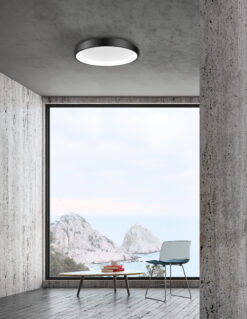 Плафониера Nova Luce ALBI 8105611 черен