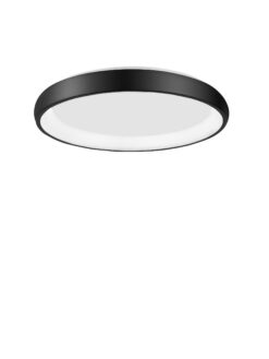 Плафониера Nova Luce ALBI 8105611 черен в интериор