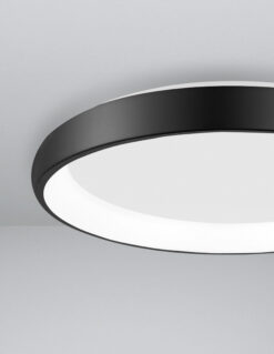 Плафониера Nova Luce ALBI 8105611 черен детайл 5