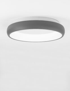 Плафониера Nova Luce ALBI 8105615 сив