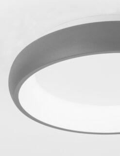 Плафониера Nova Luce ALBI 8105615 сив детайл 5