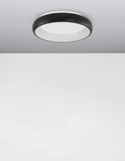 Плафониера Nova Luce ALBI 8105616 черен детайл 2