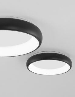Плафониера Nova Luce ALBI 8105616 черен детайл 5