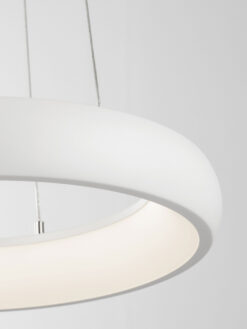 Полилей Nova Luce ALBI 8105618 бял детайл 4