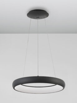 Полилей Nova Luce ALBI 8105620 черен детайл 3