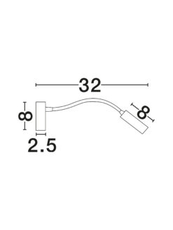 Аплик Nova Luce MADISON 8128201 детайл 2