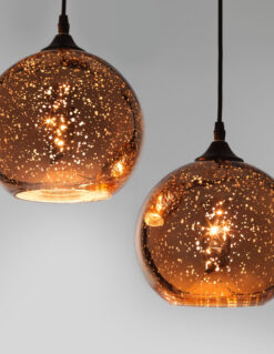 Полилей Nova Luce BLAZE 8142681 черен детайл 2