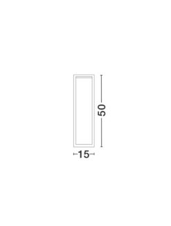 Градинско тяло Nova Luce BLISS 819503 антрацитен детайл 3