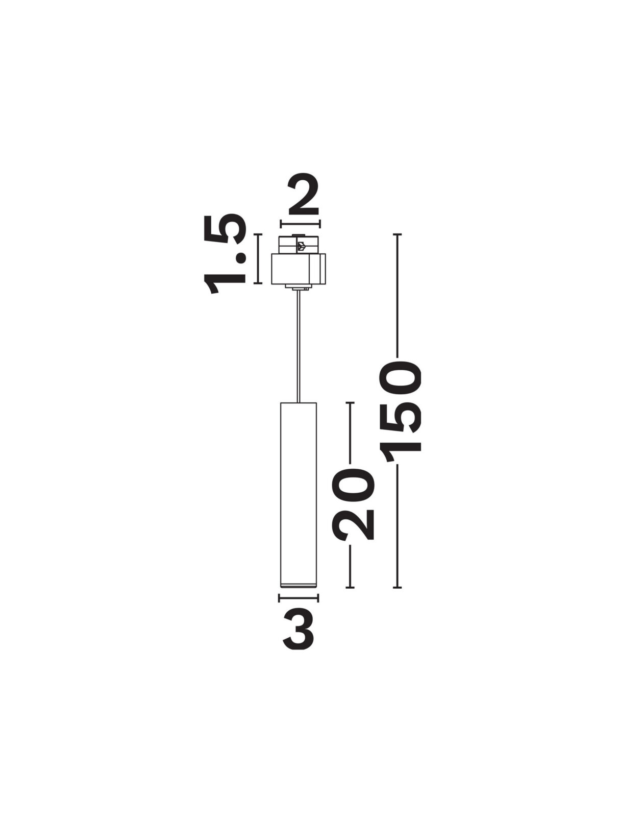 Магнитно тяло Nova Luce BUXTON 8252010 черен детайл 2