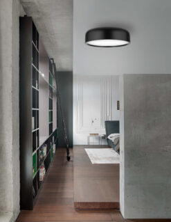 Плафониера Nova Luce PERLETO 826809 черен