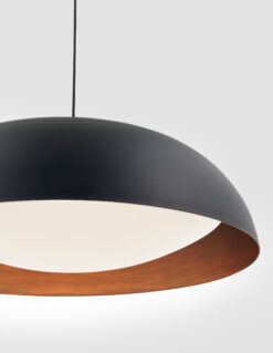 Полилей Nova Luce LANDON 86009 черен детайл 2