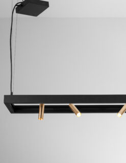 Шина Nova Luce BUXTON 8925204 черен детайл 4