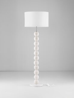 Настолна лампа Nova Luce CHAMOIS 9001067 бял детайл 2