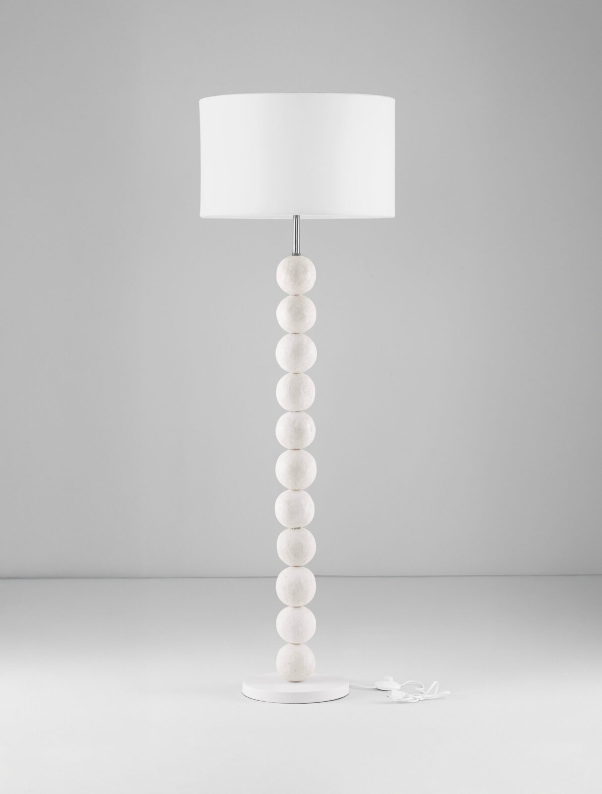 Настолна лампа Nova Luce CHAMOIS 9001067 бял детайл 2
