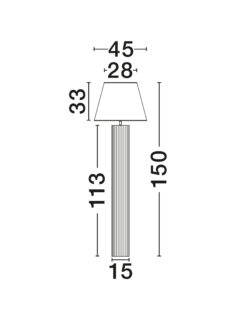 Лампион Nova Luce BACCO 9001075 детайл 6